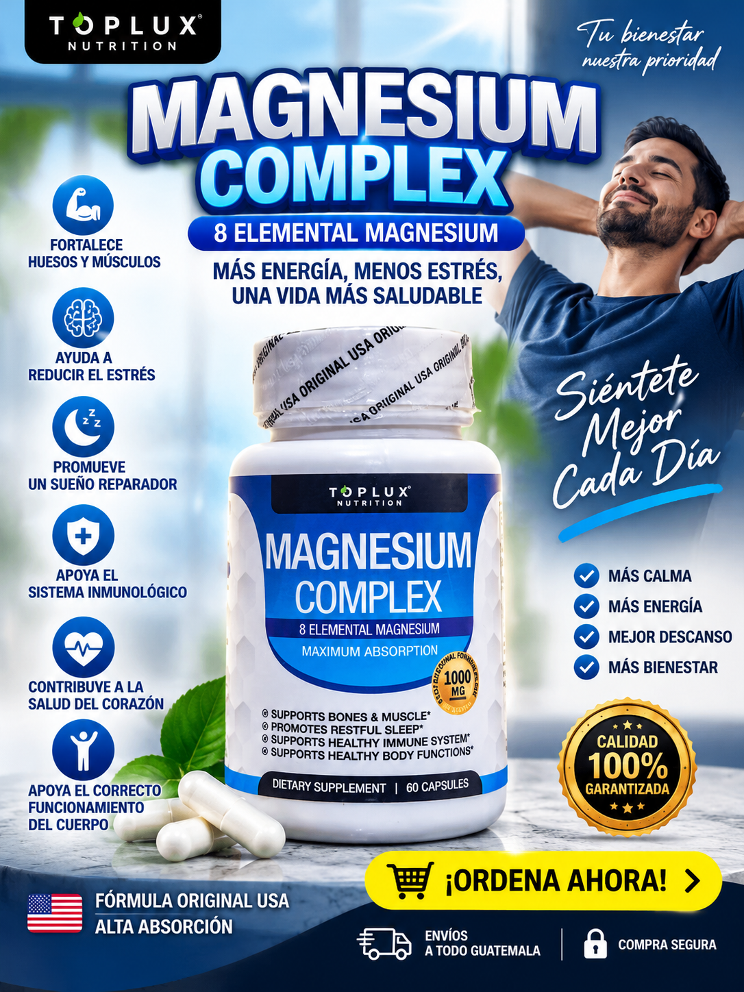 💤 ¿Te despiertas cansado, con calambres o sin energía para afrontar el día?